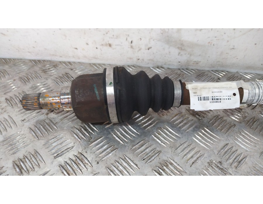 Recambio de transmision delantera izquierda para citroën berlingo multispace (b9) 1.6 hdi 110 referencia OEM IAM 9656329380  