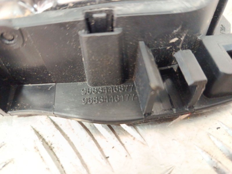 Recambio de maneta interior trasera izquierda para citroën c3 1.6 16v hdi referencia OEM IAM 9683446877  