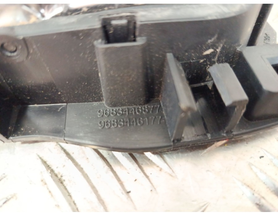 Recambio de maneta interior trasera izquierda para citroën c3 1.6 16v hdi referencia OEM IAM 9683446877  