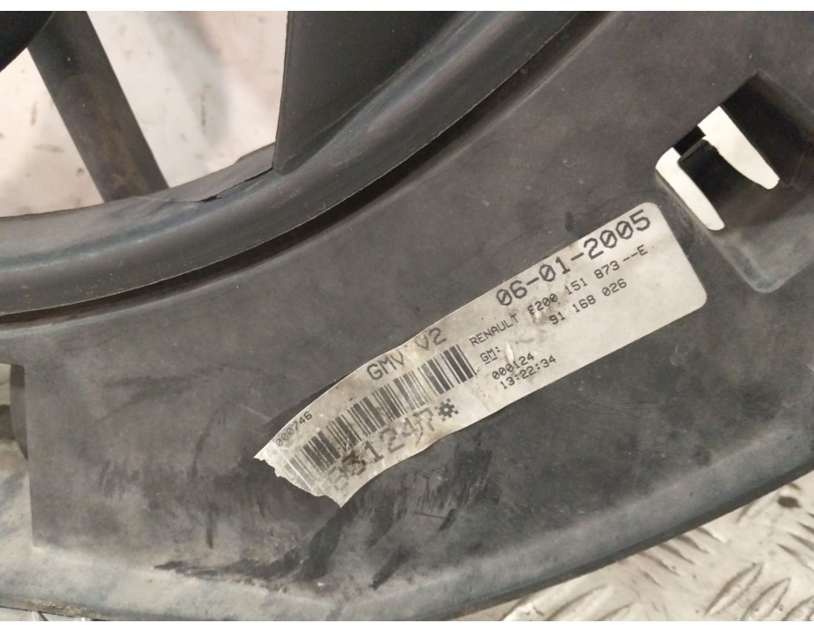 Recambio de electroventilador para renault trafic ii furgoneta (fl) 1.9 dci 100 (fl0c) referencia OEM IAM 91168026  