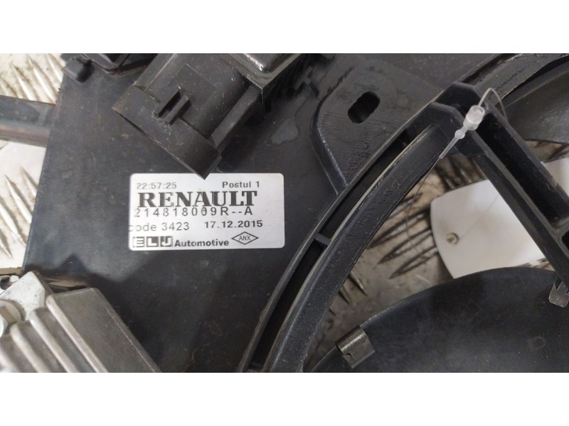 Recambio de electroventilador para renault captur i (j5_, h5_) 1.5 dci 90 referencia OEM IAM 214818664R 214818009R 