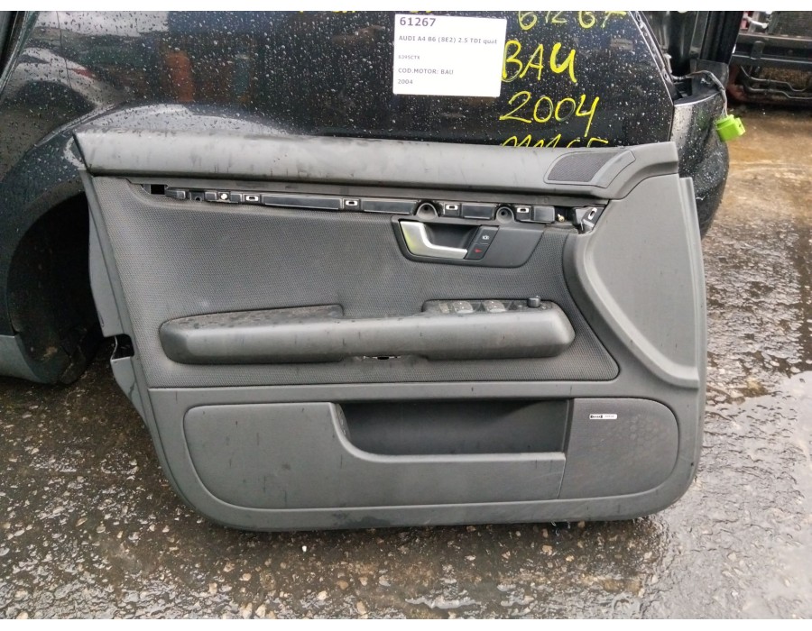 Recambio de guarnecido puerta delantera izquierda para audi a4 b6 (8e2) 2.5 tdi quattro referencia OEM IAM 8E1867105  