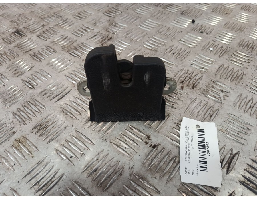 Recambio de cerradura maletero / porton para volkswagen polo v (6r1, 6c1) 1.6 tdi referencia OEM IAM 6R0827505B  