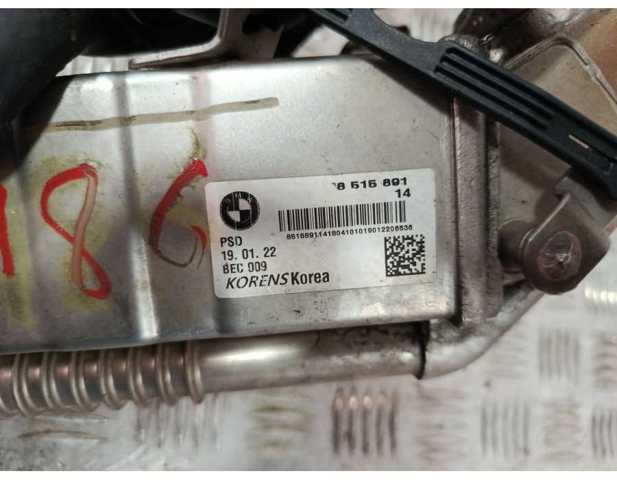 Recambio de enfriador egr para peugeot partner monospace (5_, g_) 1.6 hdi 90 referencia OEM IAM 8515891  