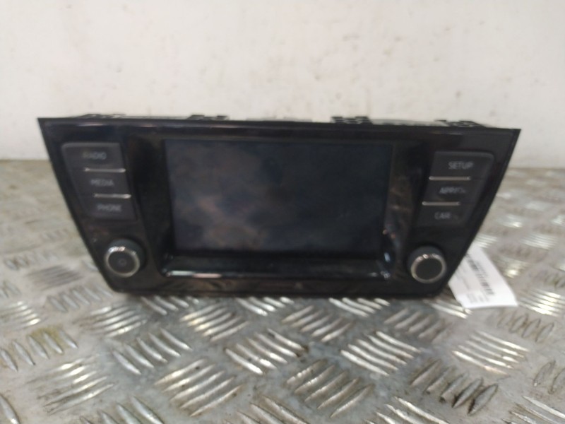 Recambio de pantalla / mando multifuncion para skoda fabia iii (nj3) 1.0 referencia OEM IAM 6V0035871J  