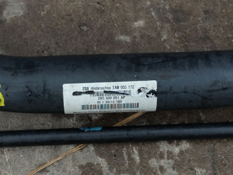 Recambio de puente trasero para volkswagen caddy iv monospace (sab, saj) 2.0 tdi referencia OEM IAM 2K5501101E  