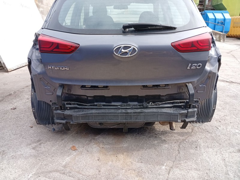 Recambio de refuerzo paragolpes trasero para hyundai i20 referencia OEM IAM 86631C8000  