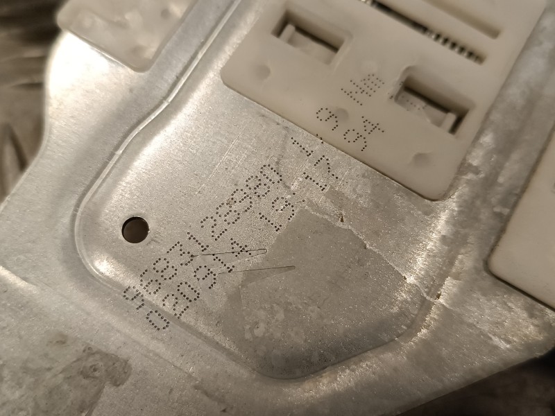 Recambio de elevalunas trasero derecho para citroën c3 1.6 16v hdi referencia OEM IAM 9683128980  