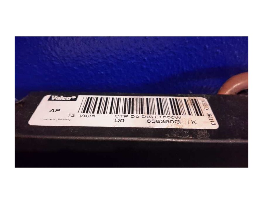 Recambio de resistencia calefaccion para peugeot 406 coupe (s1/s2) 2.2 hdi fap cat referencia OEM IAM 658350G  