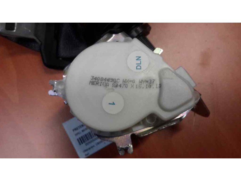 Recambio de cinturon seguridad trasero derecho para opel meriva b 1.7 16v cdti referencia OEM IAM   