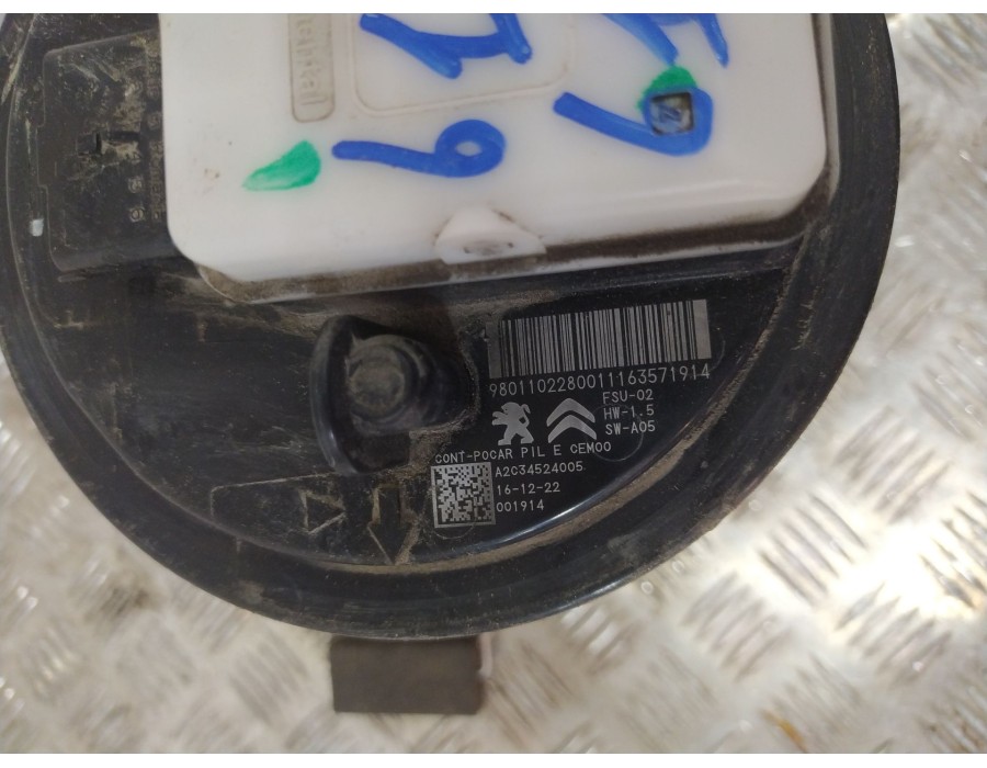 Recambio de aforador para citroën c4 ii (nc_) 1.2 thp 110 referencia OEM IAM 9801102280  