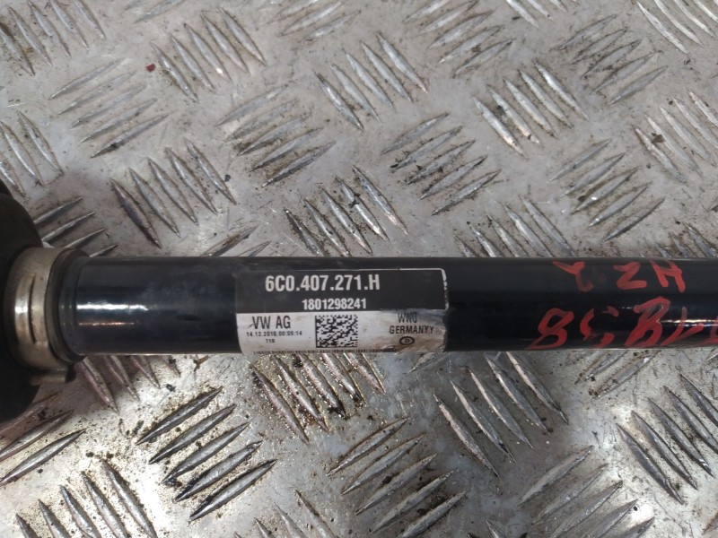 Recambio de transmision delantera izquierda para skoda fabia iii (nj3) 1.0 referencia OEM IAM 6C0407271H  