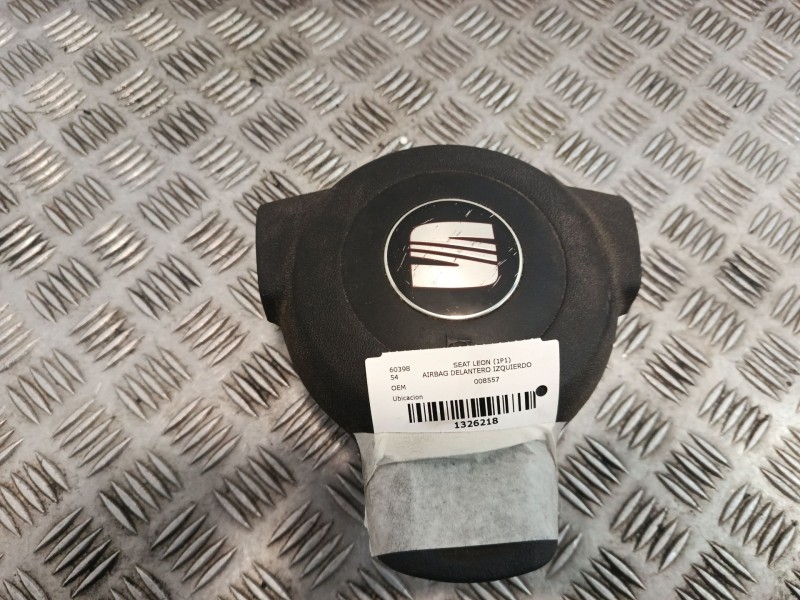Recambio de airbag delantero izquierdo para seat leon (1p1) 1.9 tdi referencia OEM IAM 008557  