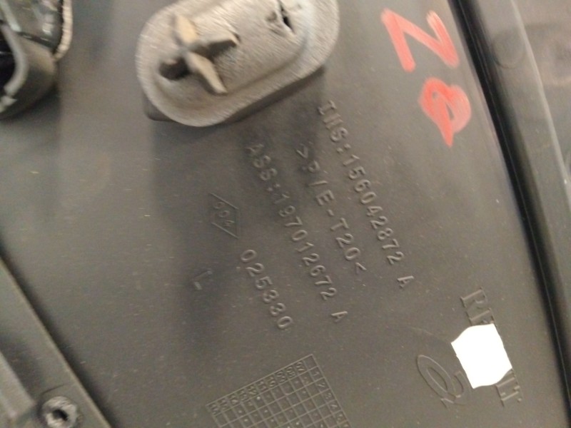 Recambio de guarnecido puerta trasera izquierda para seat ibiza sc (6j1) referencia OEM IAM 156042842  
