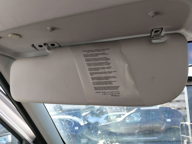 Recambio de parasol izquierdo para opel combo furgón/monospace (x12) 1.3 cdti (b05) referencia OEM IAM 95531323  