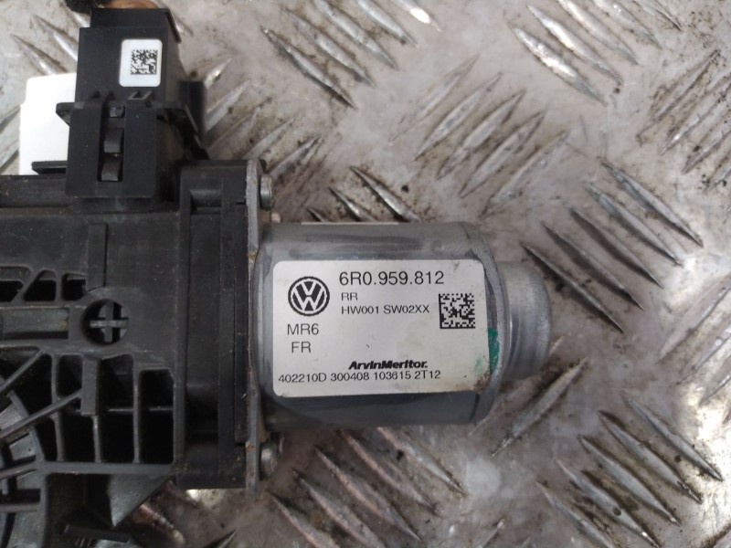 Recambio de motor elevalunas trasero derecho para seat ibiza (6j5) referencia OEM IAM 6R0959812  