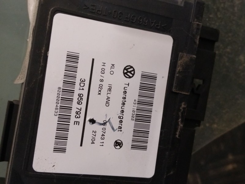 Recambio de elevalunas delantero izquierdo para volkswagen touareg (7la) 2.5 tdi referencia OEM IAM 3D1959793E  