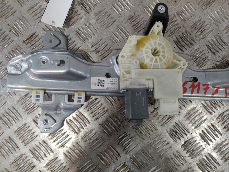 Recambio de elevalunas trasero izquierdo para nissan qashqai ii (j11, j11_) 1.6 dci referencia OEM IAM 82701HV00B  