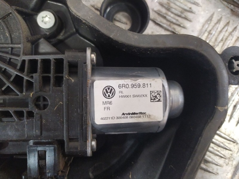 Recambio de elevalunas trasero izquierdo para seat ibiza (6j5) referencia OEM IAM 6R0959811  