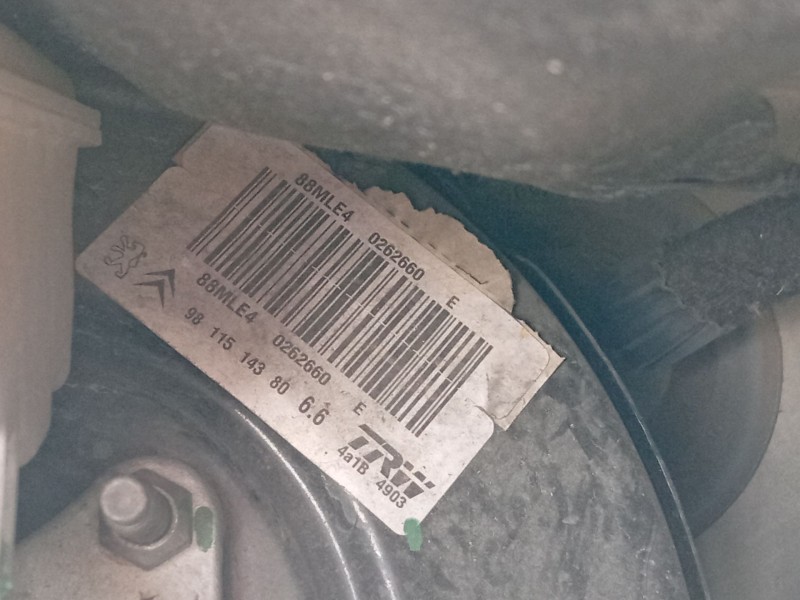 Recambio de servofreno para peugeot 208 i (ca_, cc_) 1.2 vti 82 referencia OEM IAM 9811514380  