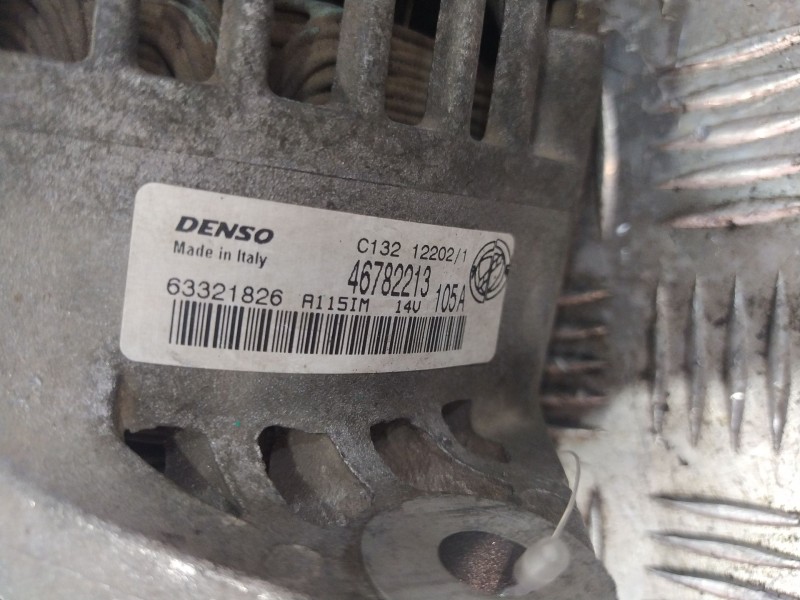 Recambio de alternador para fiat punto (188_) 1.9 jtd referencia OEM IAM 63321826  