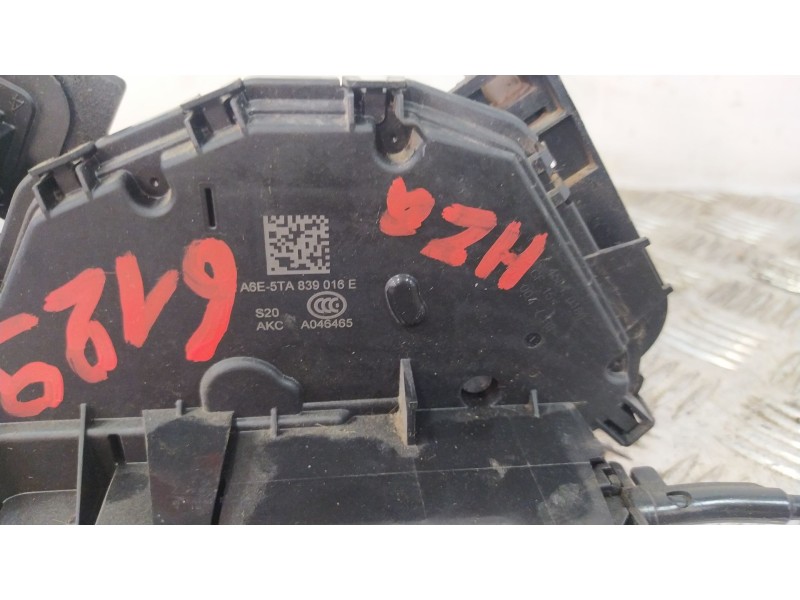 Recambio de cerradura puerta delantera izquierda para skoda fabia iii (nj3) 1.0 referencia OEM IAM A6E5TA839016E  