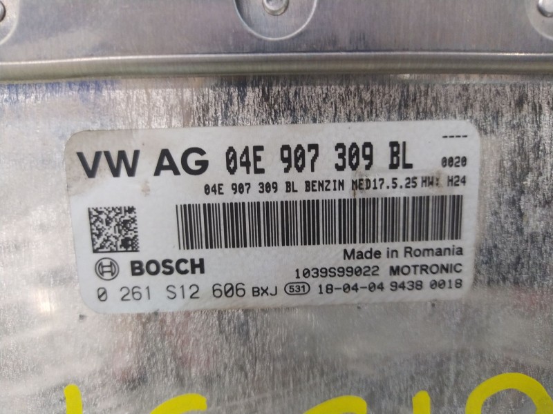 Recambio de centralita motor uce para seat leon (5f1) 1.2 tsi referencia OEM IAM 04E907309BL  