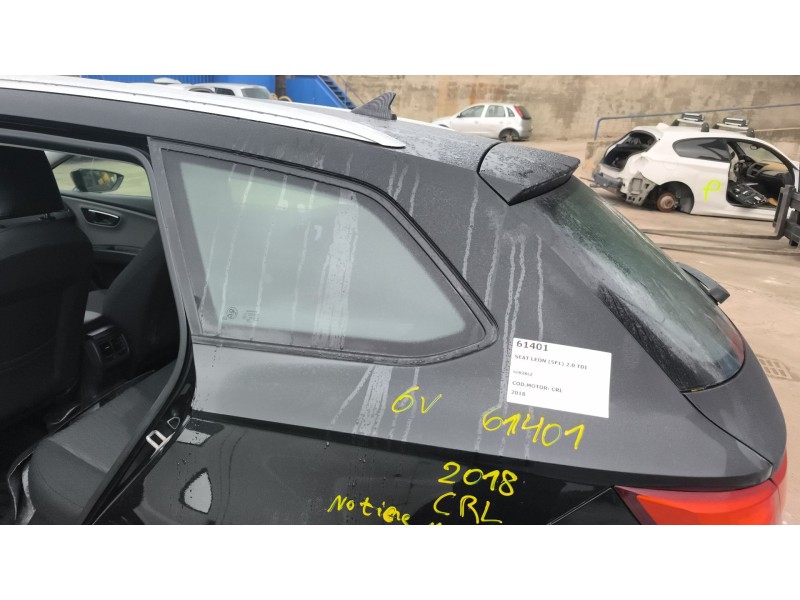 Recambio de luna custodia trasera izquierda para seat leon (5f1) 2.0 tdi referencia OEM IAM 5F9845041MNVB  