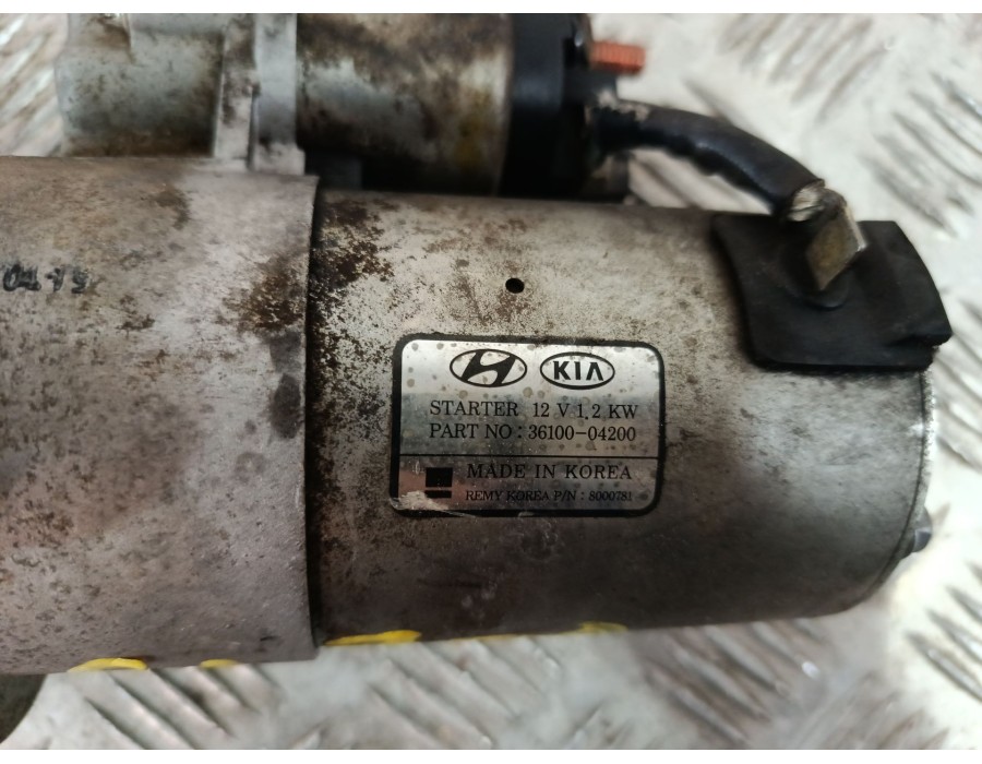 Recambio de motor arranque para hyundai kona (os, ose, osi) 1.0 t-gdi referencia OEM IAM 3610004270  