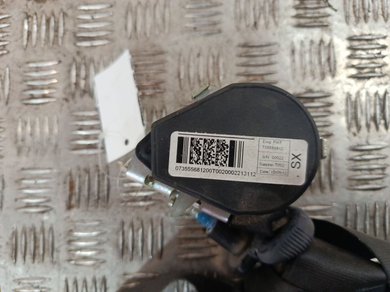 Recambio de cinturon seguridad trasero izquierdo para opel combo d 1.6 16v cdti referencia OEM IAM 735556812  