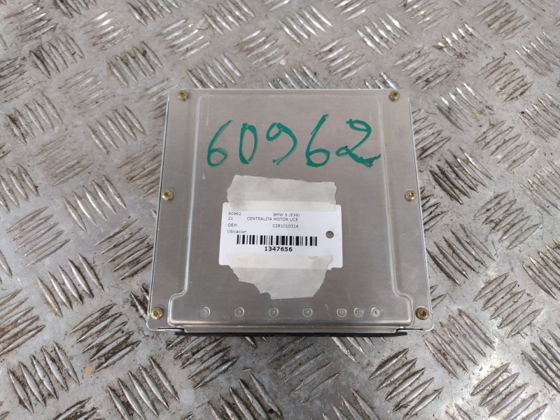 Recambio de centralita motor uce para bmw 5 (e39) 530 d referencia OEM IAM 0281010314  