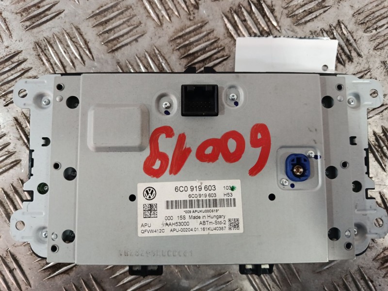 Recambio de pantalla multifuncion para volkswagen polo v (6r1, 6c1) 1.4 tdi referencia OEM IAM 6C0919603  