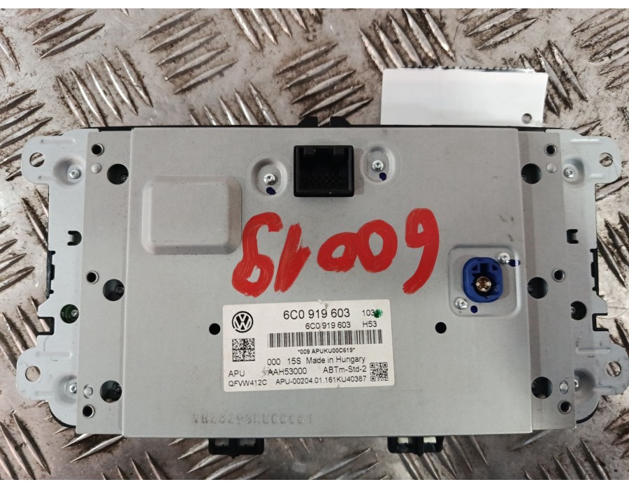 Recambio de pantalla multifuncion para volkswagen polo v (6r1, 6c1) 1.4 tdi referencia OEM IAM 6C0919603  