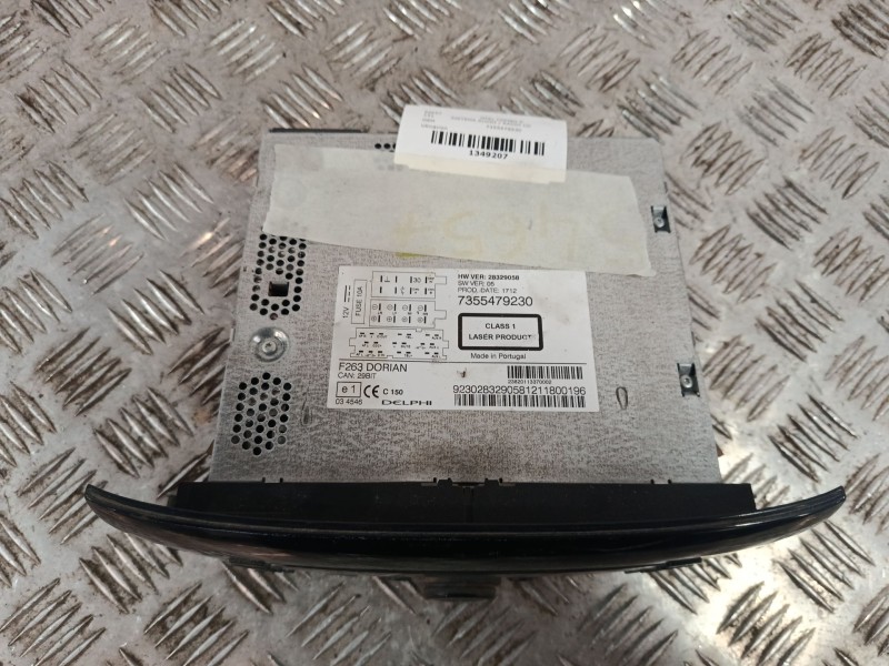 Recambio de sistema audio / radio cd para opel combo d 1.6 16v cdti referencia OEM IAM 7355479230  