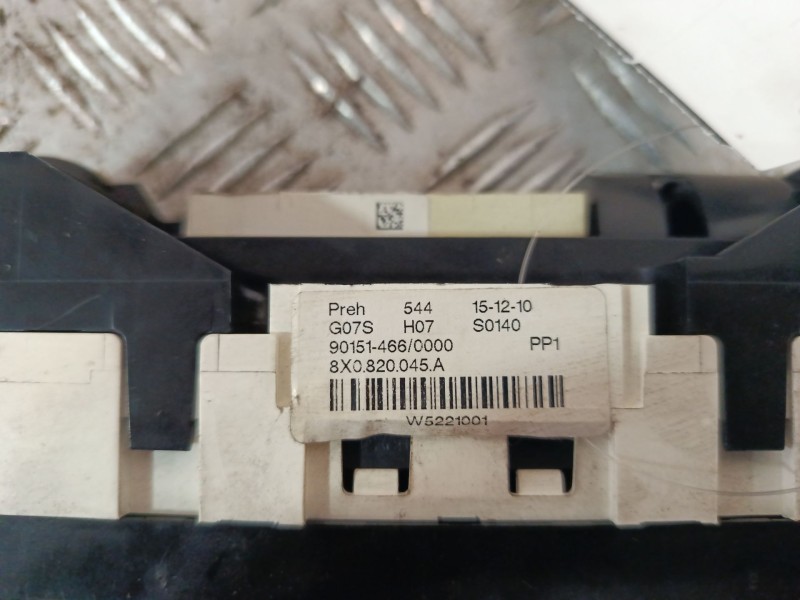 Recambio de mando climatizador para audi a1 (8x1, 8xk) 1.6 tdi referencia OEM IAM 8X0820045  