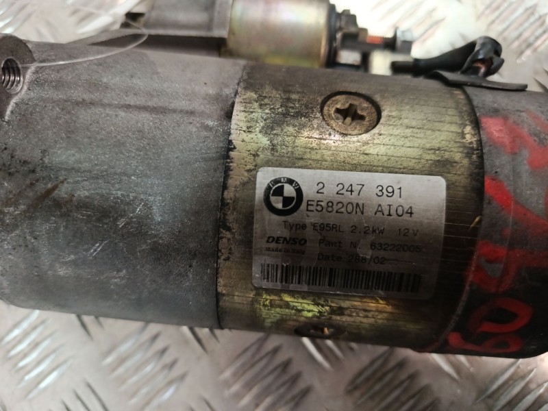 Recambio de motor arranque para bmw 5 (e39) 530 d referencia OEM IAM 2247391  