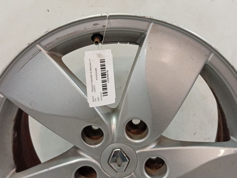 Recambio de llanta para renault megane iii berlina 5 p referencia OEM IAM 403000048R  