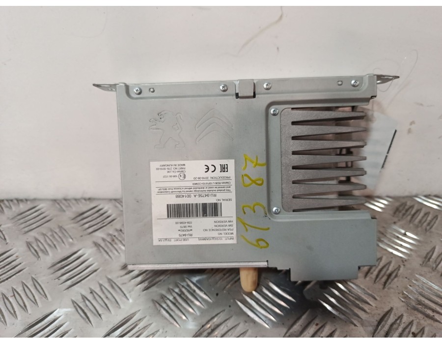 Recambio de sistema audio / radio cd para peugeot expert furgoneta (v_) 2.0 bluehdi 120 referencia OEM IAM 9816209280  