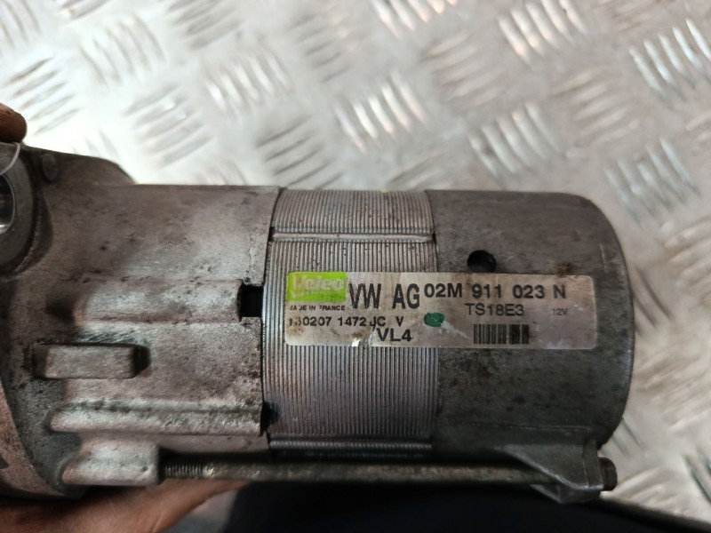 Recambio de motor arranque para seat leon (1p1) 2.0 tdi 16v referencia OEM IAM VWAG02M911023N  