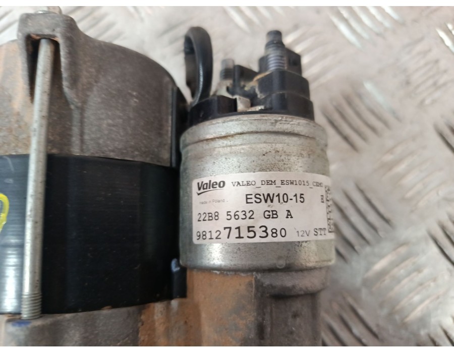 Recambio de motor arranque para peugeot 208 i (ca_, cc_) 1.2 puretech 82 referencia OEM IAM 9812715380  