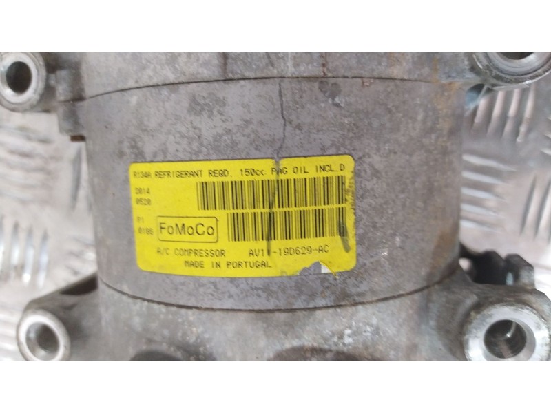 Recambio de compresor aire acondicionado para ford fiesta (ccn) 1.25 16v cat referencia OEM IAM 19D629  
