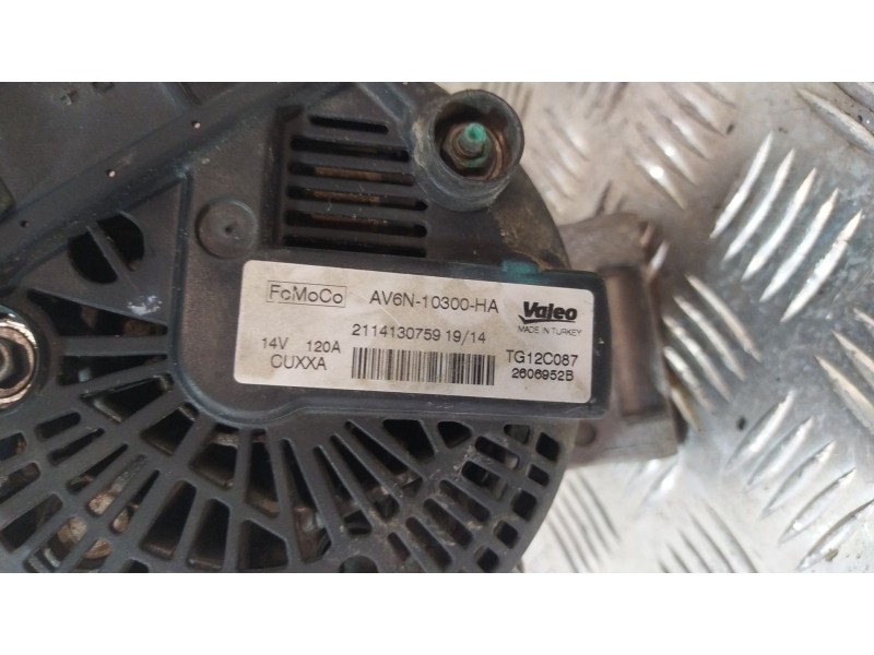 Recambio de alternador para ford fiesta (ccn) 1.25 16v cat referencia OEM IAM AV6N10300HA  