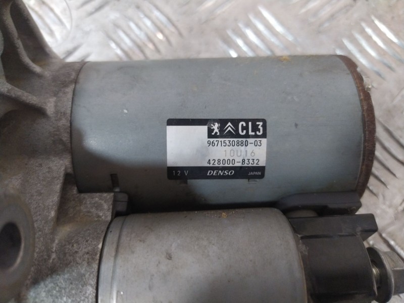Recambio de motor arranque para citroën c3 iii (sx) 1.2 vti 82 referencia OEM IAM 9671530880  
