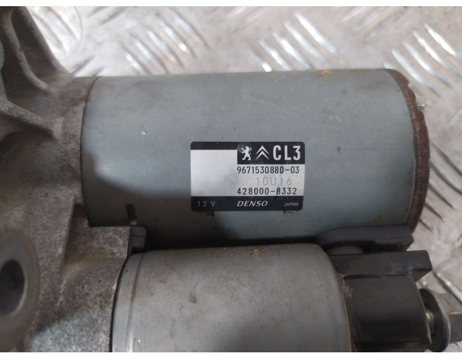 Recambio de motor arranque para citroën c3 iii (sx) 1.2 vti 82 referencia OEM IAM 9671530880  