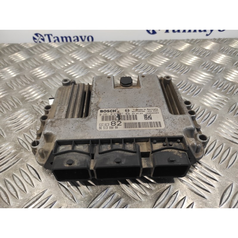 Recambio de centralita motor uce para peugeot 206 sw 1.4 hdi referencia OEM IAM 0281010707 EDC16C382 9651399080