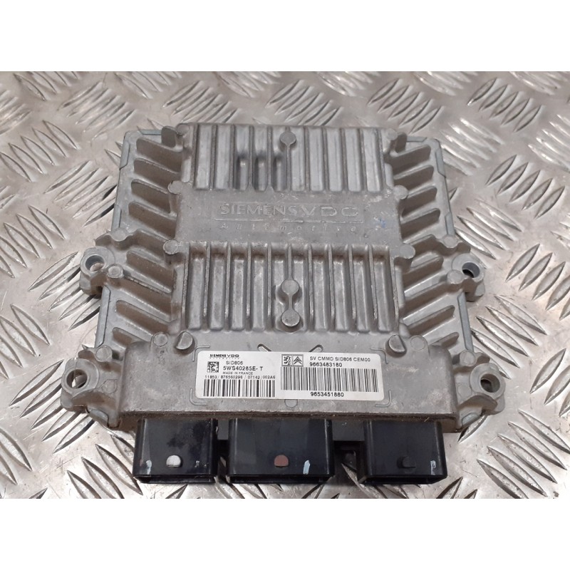 Recambio de centralita motor uce para citroen c2 1.4 hdi referencia OEM IAM 9663483180 5WS40285ET 9653451880