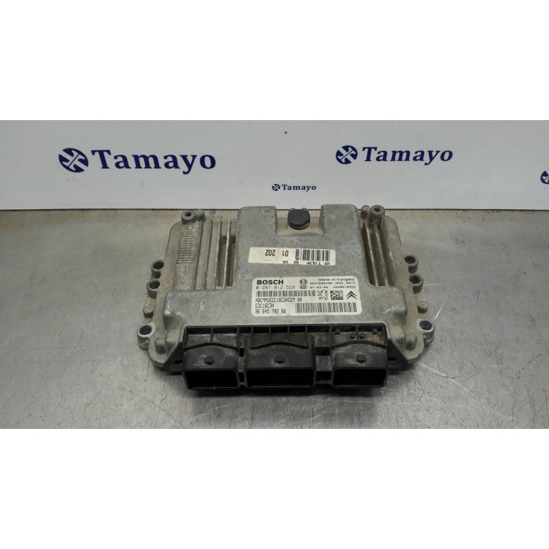 Recambio de centralita motor uce para peugeot 206 berlina 1.4 hdi referencia OEM IAM 0281012528 EDC16C34 9664570280