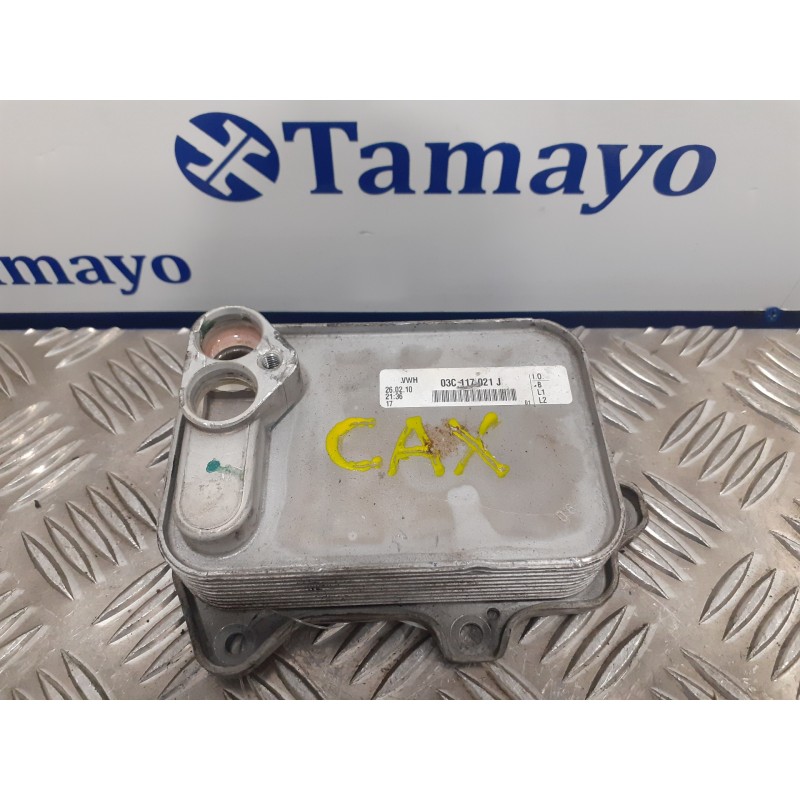 Recambio de enfriador aceite motor para seat leon (1p1) 1.4 16v tsi referencia OEM IAM 03C117021J  