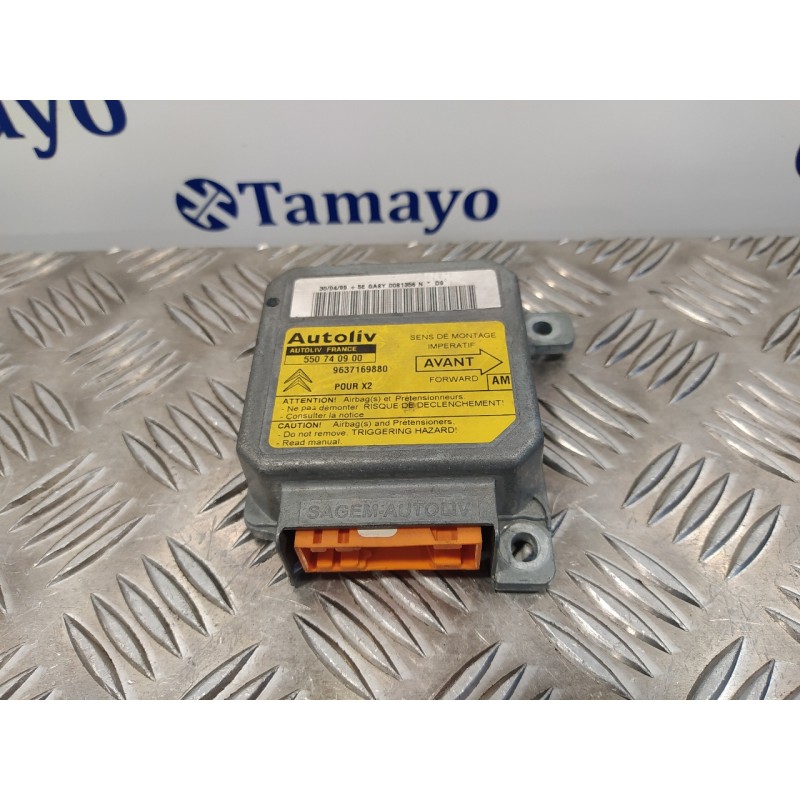 Recambio de centralita airbag para citroen xantia berlina 2.0 hdi cat (rhy / dw10td) referencia OEM IAM 550740900  9637169880
