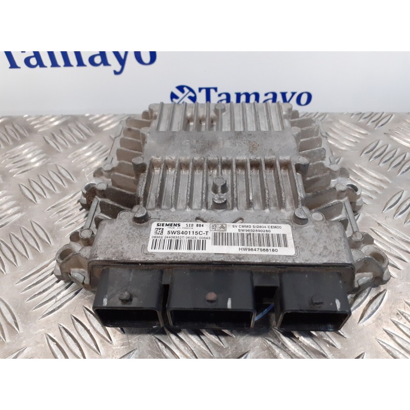 Recambio de centralita motor uce para citroen c2 1.4 hdi referencia OEM IAM 5WS40115CT HW9647568180 SW9652890280